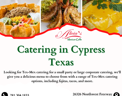 Spice Up Your Event with Catering in Cypress, Texas