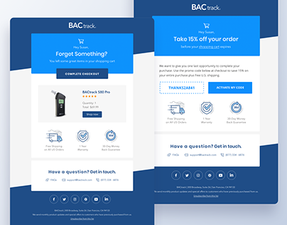 eCommerce Cart Recovery Automated Email Series