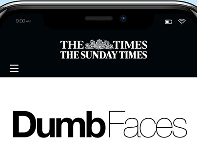 The Times & The Sunday Times- Dumb Faces