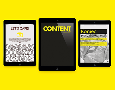 Content Magazine - history and future of printed media
