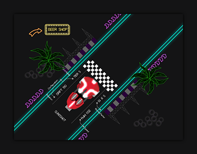 Perfect Racing - Mobile Game UX | UI