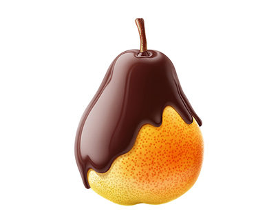 Fruits & Chocolate illustrations