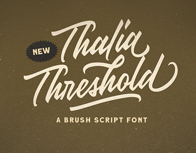Thalia Threshold - Brush Script