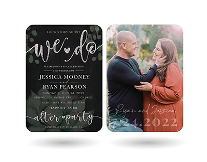 'Happily Ever After' Wedding Invitations