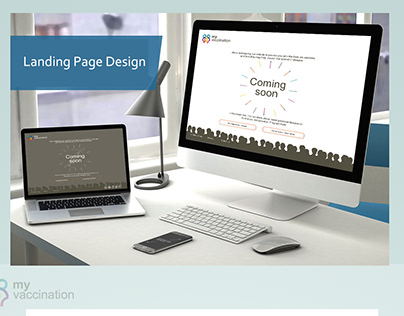 Coming Soon Landing Page Design