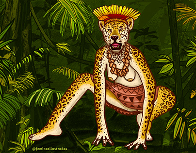 Mujer Jaguar: Protectora de la Madre Selva
