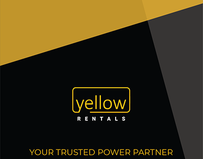 A6 Booklet design for Yellow Rentals