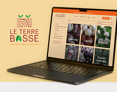 LE TERRE BASSE Website Redesign UI