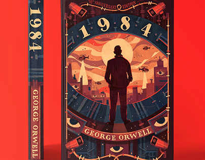 1984 by George Orwell Book Cover