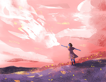 The Girl and the Clouds