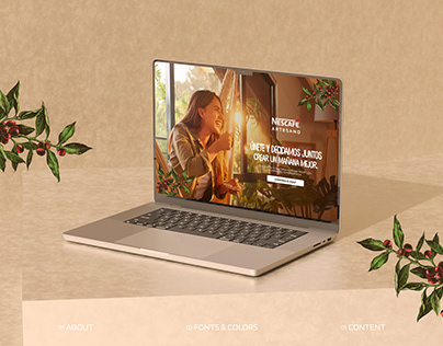 Nescafe Artesano - Website Design