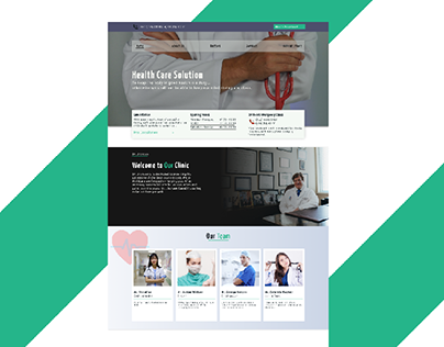 Health Care Landing Page