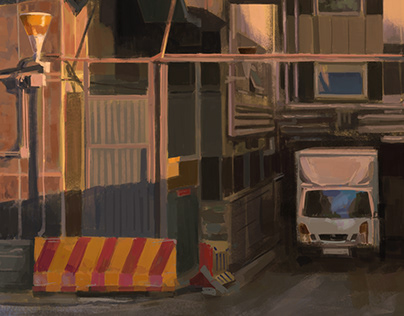 "Hospital´s loading dock"