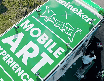 Mobile Art Experience - Heinekin x Montana x 3DR