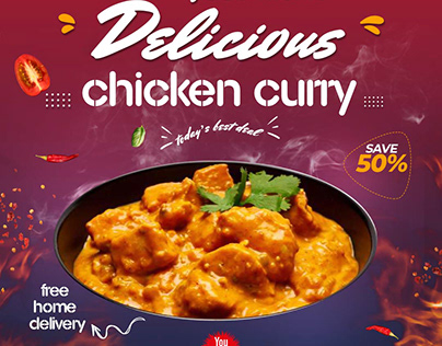 Chicken Curry Projects | Photos, videos, logos, illustrations and branding  on Behance