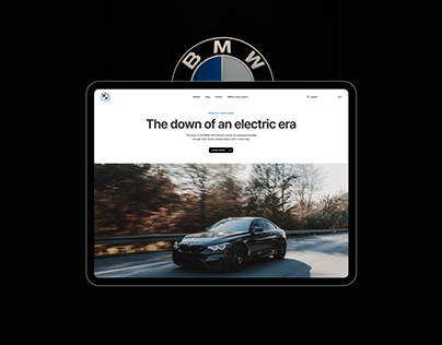 BMW — website redesign