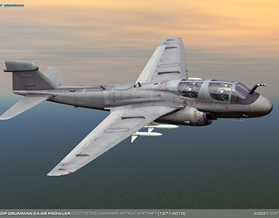 Northrop Grumman EA-6B Prowler EW Aircraft
