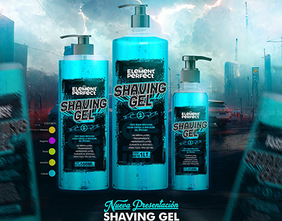 Shaving Gel - 5 colores EP