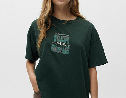 Pull&Bear Print T-shirt