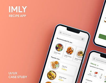 Imly - Recipe App - UX Case Study