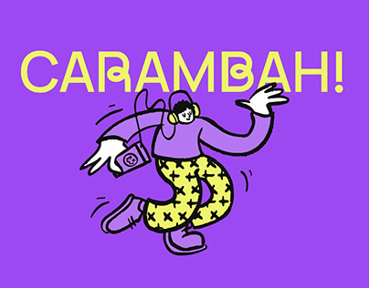 Project thumbnail - CARAMBAH! - Brand Identity