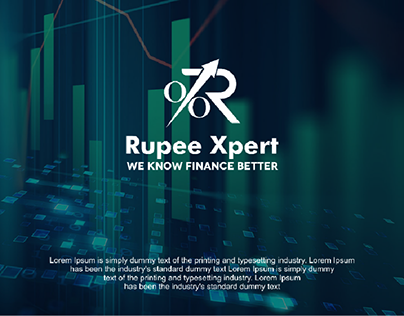Rupee xpert logo design