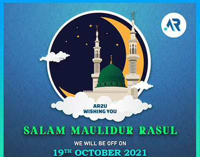 SALAM MAULIDUR RASUL POSTER