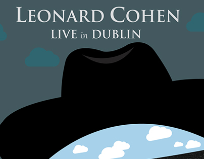 Leonard Cohen Poster