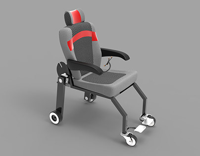 Easy Car mountable wheelchair