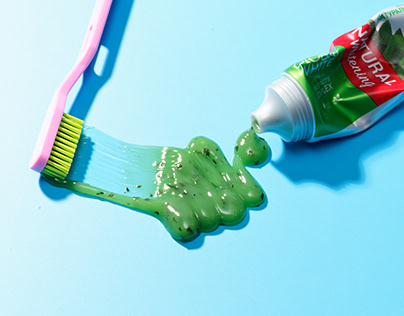 TOOTHPASTE. PACKAGE & TUBE DESIGN