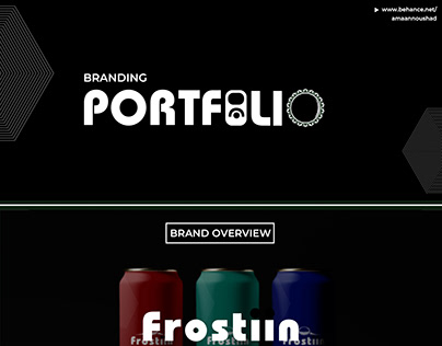 Frostiin beverage branding portfolio