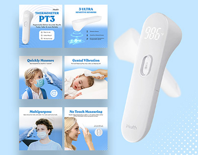 iHealth Thermometer PT3 | Product Listing