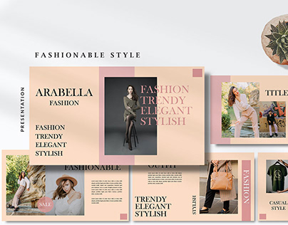 Arabella Fashionable - Powerpoint Template