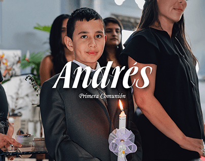 Primera Comunión Andrés