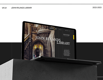 Project thumbnail - Web design | John Rylands Library