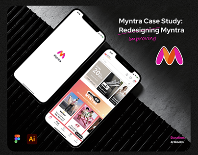 Myntra App Redesign - UI/UX Case Study