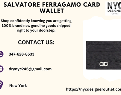 Salvatore Ferragamo Card Wallet