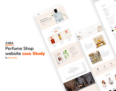 Perfume e-commerce website Case study