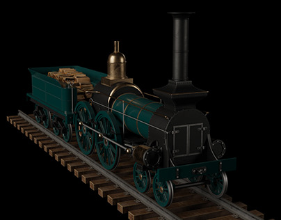 Steam Train 2-2-0