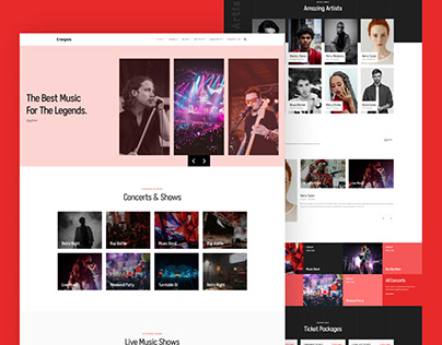 Music Concert WordPress Theme