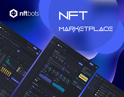 NFT analytics tool UX/UI design
