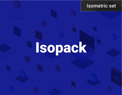ISOPACK-Free Isometric Illustration Set