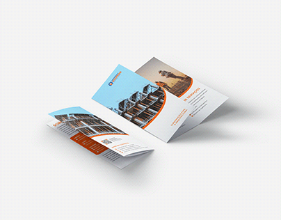 Folhetos Empresarial - Trifolder Brochure