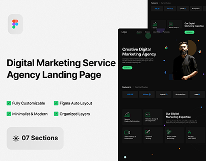 Digital Marketing Service Agency Website