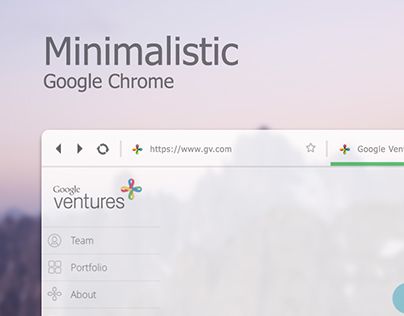 Minimalistic Google Chrome