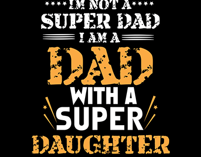 Father's day special t-shirt design
