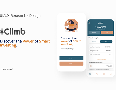 $Climb UI/UX Research and Design