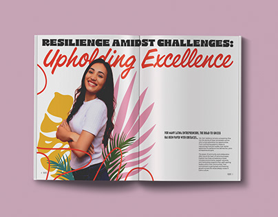 Latinx Empowerment Magazine Spread