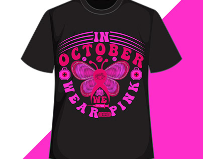 Cancer awareness t shirt design