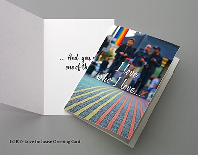 Project thumbnail - LGBT+ Inclusive Greeting Card